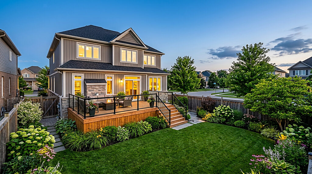 A residential street in Innisfil