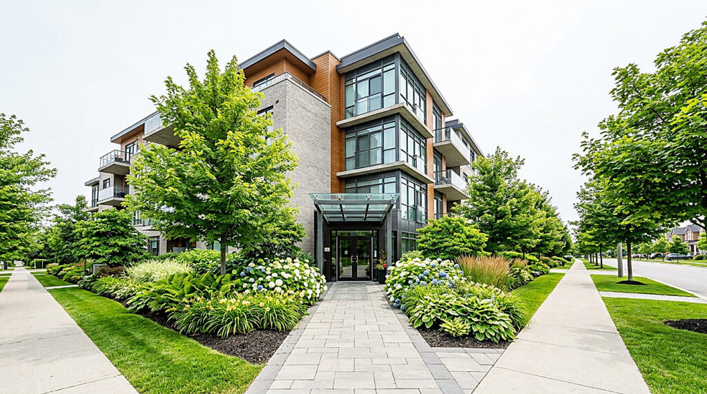 A residential street in Markham