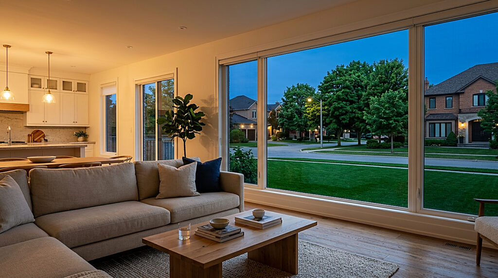 Inside a home in Mississauga