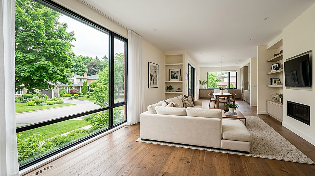 Inside a home in Markham