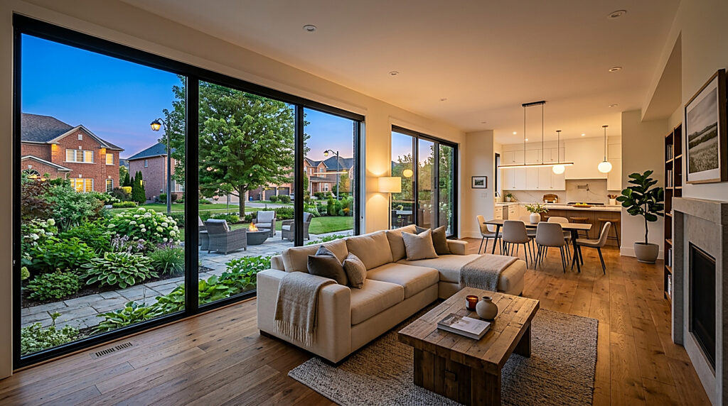 Inside a home in Newmarket