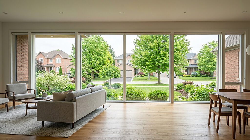 Inside a home in Aurora