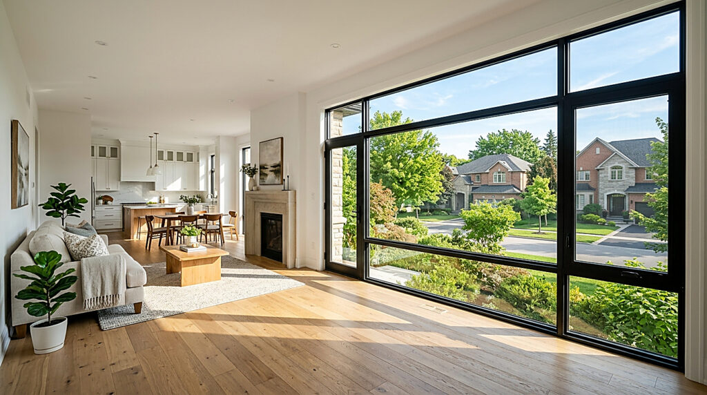 Inside a home in Richmond Hill
