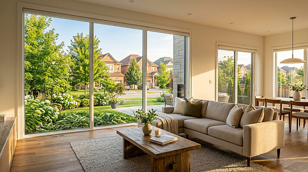 Inside a home in Vaughan
