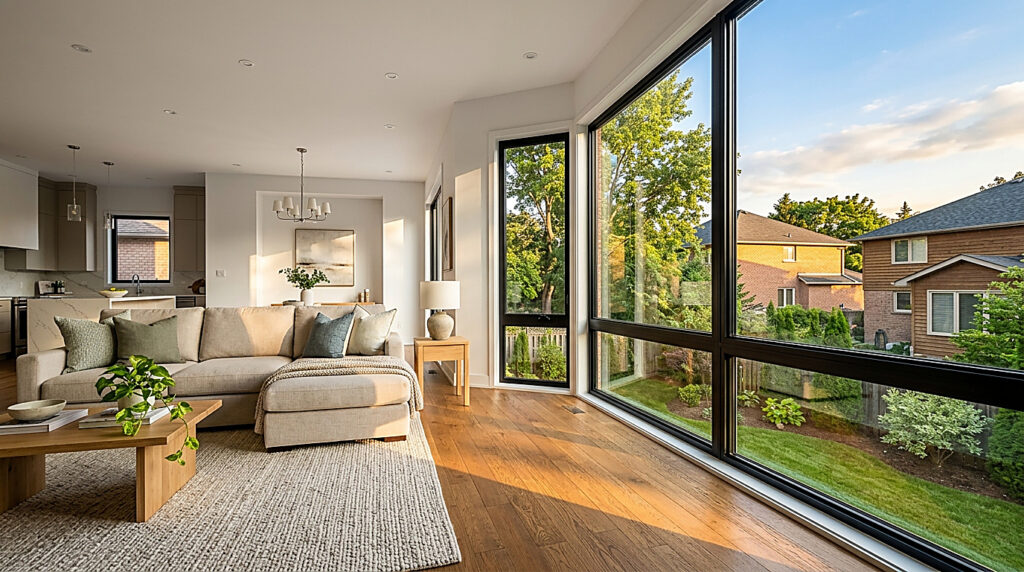 Inside a home in Markham