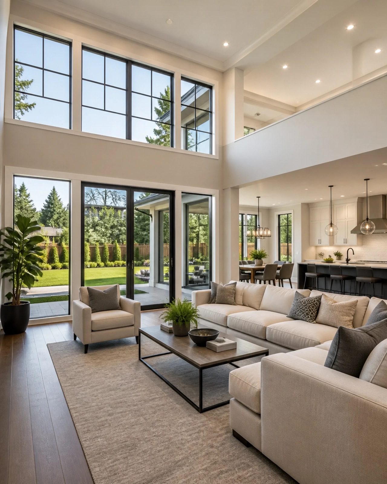 Modern interior of a luxury detached home in Vaughan