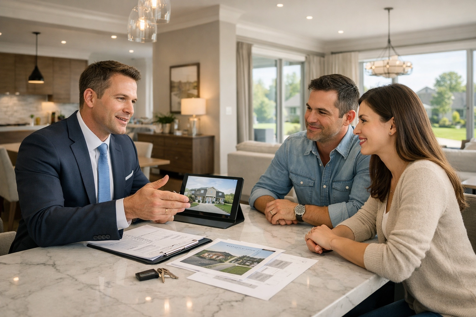 Риелтор BuyRealty.ca Real Estate Brokerage обсуждает стратегию переговоров по покупке дома в Воне